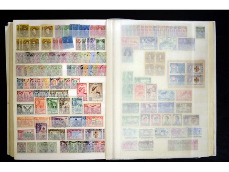 1870/1980, interessante Partie mit Teilsammlungen und Doubletten, Schwerpunkt Asien mit Thailand, China, Pakistan, Japan und 