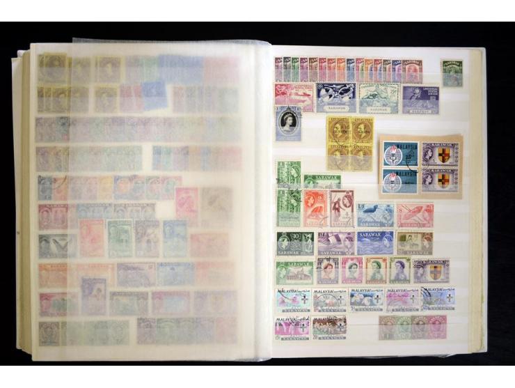 1870/1980, interessante Partie mit Teilsammlungen und Doubletten, Schwerpunkt Asien mit Thailand, China, Pakistan, Japan und 
