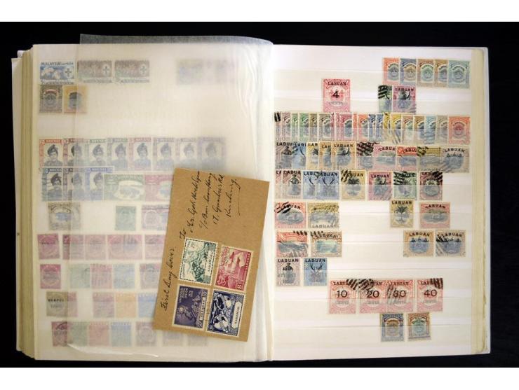1870/1980, interessante Partie mit Teilsammlungen und Doubletten, Schwerpunkt Asien mit Thailand, China, Pakistan, Japan und 