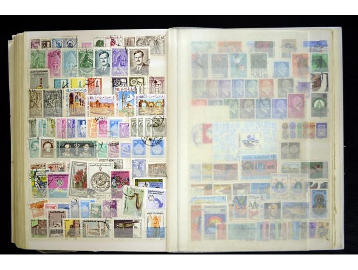 1870/1980, interessante Partie mit Teilsammlungen und Doubletten, Schwerpunkt Asien mit Thailand, China, Pakistan, Japan und 