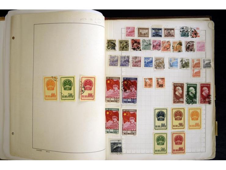 1870/1980, interessante Partie mit Teilsammlungen und Doubletten, Schwerpunkt Asien mit Thailand, China, Pakistan, Japan und 