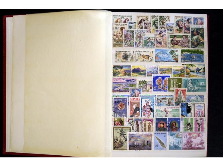 1870/1980, interessante Partie mit Teilsammlungen und Doubletten, Schwerpunkt Asien mit Thailand, China, Pakistan, Japan und 