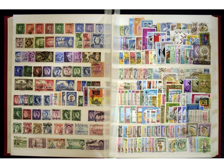 1870/1980, interessante Partie mit Teilsammlungen und Doubletten, Schwerpunkt Asien mit Thailand, China, Pakistan, Japan und 