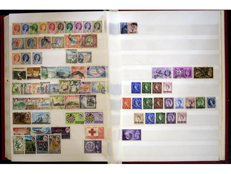 1870/1980, interessante Partie mit Teilsammlungen und Doubletten, Schwerpunkt Asien mit Thailand, China, Pakistan, Japan und 