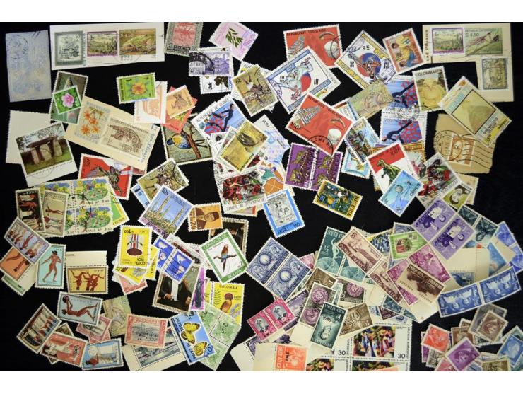 1870/1980, interessante Partie mit Teilsammlungen und Doubletten, Schwerpunkt Asien mit Thailand, China, Pakistan, Japan und 