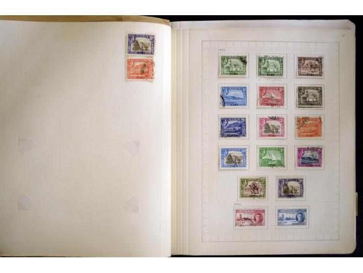1870/1980, interessante Partie mit Teilsammlungen und Doubletten, Schwerpunkt Asien mit Thailand, China, Pakistan, Japan und 