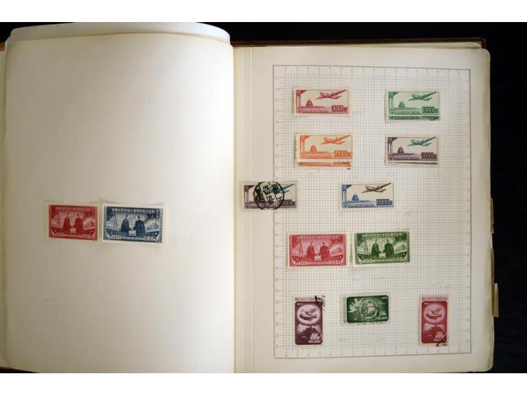 1870/1980, interessante Partie mit Teilsammlungen und Doubletten, Schwerpunkt Asien mit Thailand, China, Pakistan, Japan und 