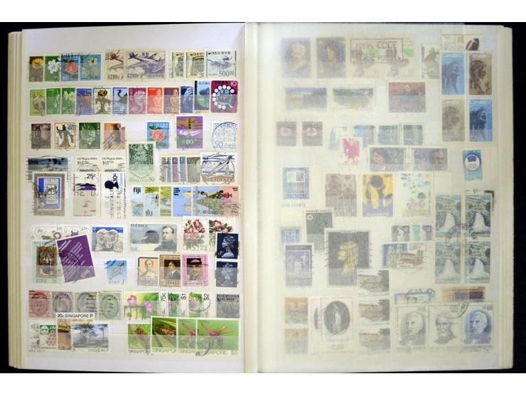 1870/1980, interessante Partie mit Teilsammlungen und Doubletten, Schwerpunkt Asien mit Thailand, China, Pakistan, Japan und 