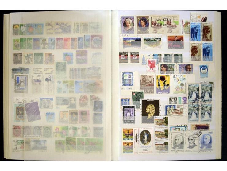 1870/1980, interessante Partie mit Teilsammlungen und Doubletten, Schwerpunkt Asien mit Thailand, China, Pakistan, Japan und 