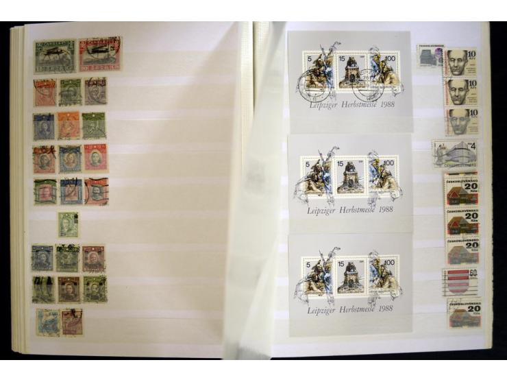 1870/1980, interessante Partie mit Teilsammlungen und Doubletten, Schwerpunkt Asien mit Thailand, China, Pakistan, Japan und 