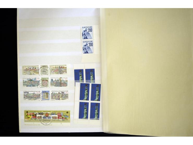 1870/1980, interessante Partie mit Teilsammlungen und Doubletten, Schwerpunkt Asien mit Thailand, China, Pakistan, Japan und 