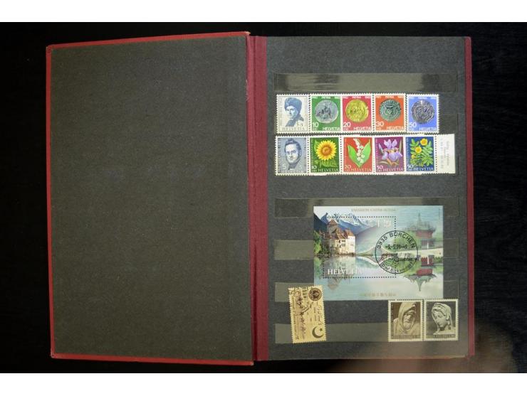 1870/1980, interessante Partie mit Teilsammlungen und Doubletten, Schwerpunkt Asien mit Thailand, China, Pakistan, Japan und 