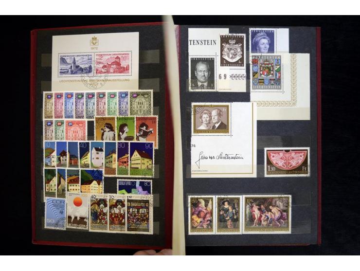 1870/1980, interessante Partie mit Teilsammlungen und Doubletten, Schwerpunkt Asien mit Thailand, China, Pakistan, Japan und 