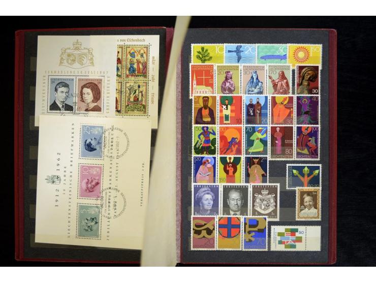 1870/1980, interessante Partie mit Teilsammlungen und Doubletten, Schwerpunkt Asien mit Thailand, China, Pakistan, Japan und 