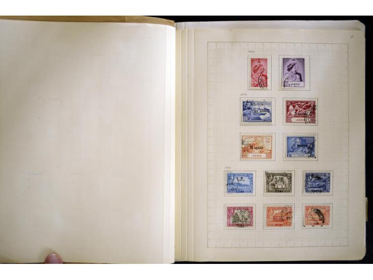 1870/1980, interessante Partie mit Teilsammlungen und Doubletten, Schwerpunkt Asien mit Thailand, China, Pakistan, Japan und 