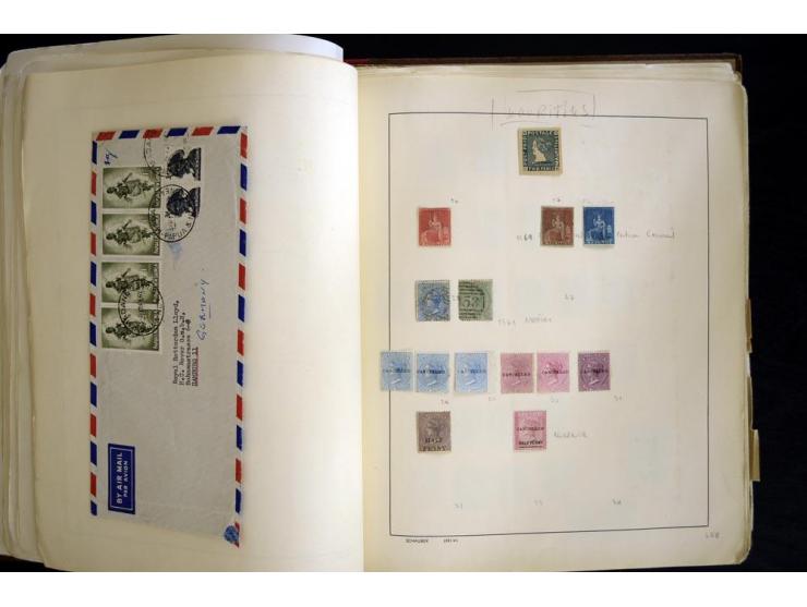 1870/1980, interessante Partie mit Teilsammlungen und Doubletten, Schwerpunkt Asien mit Thailand, China, Pakistan, Japan und 
