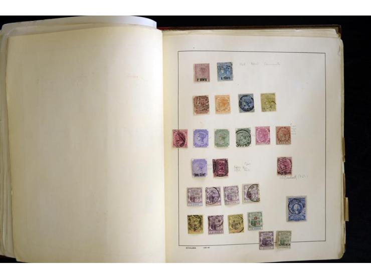 1870/1980, interessante Partie mit Teilsammlungen und Doubletten, Schwerpunkt Asien mit Thailand, China, Pakistan, Japan und 
