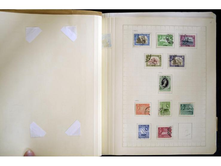 1870/1980, interessante Partie mit Teilsammlungen und Doubletten, Schwerpunkt Asien mit Thailand, China, Pakistan, Japan und 