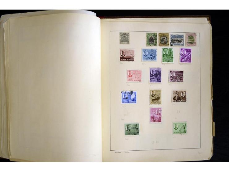 1870/1980, interessante Partie mit Teilsammlungen und Doubletten, Schwerpunkt Asien mit Thailand, China, Pakistan, Japan und 