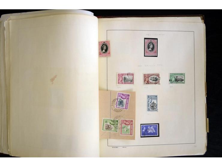 1870/1980, interessante Partie mit Teilsammlungen und Doubletten, Schwerpunkt Asien mit Thailand, China, Pakistan, Japan und 