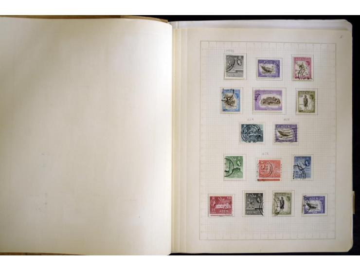 1870/1980, interessante Partie mit Teilsammlungen und Doubletten, Schwerpunkt Asien mit Thailand, China, Pakistan, Japan und 