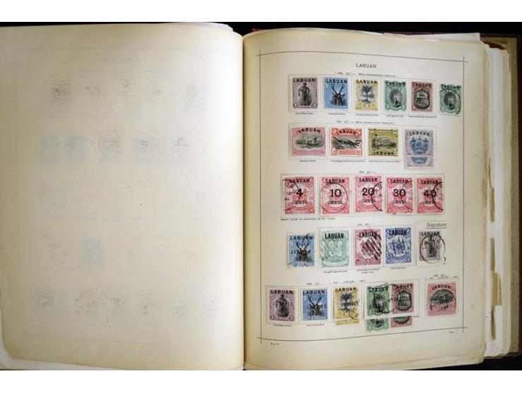 1870/1980, interessante Partie mit Teilsammlungen und Doubletten, Schwerpunkt Asien mit Thailand, China, Pakistan, Japan und 