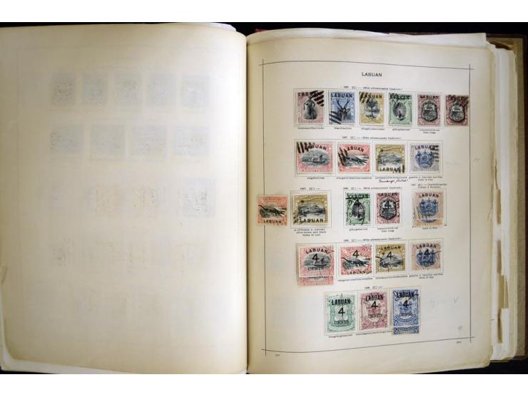 1870/1980, interessante Partie mit Teilsammlungen und Doubletten, Schwerpunkt Asien mit Thailand, China, Pakistan, Japan und 