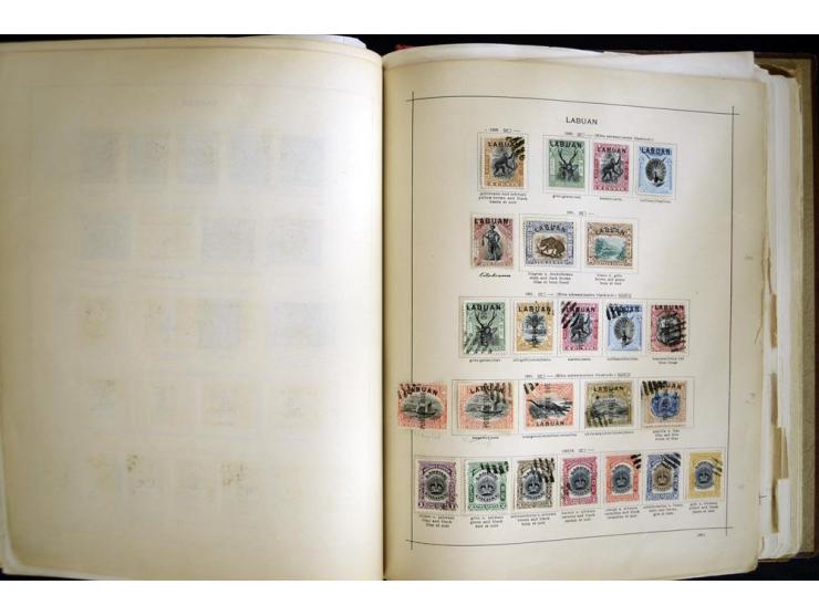 1870/1980, interessante Partie mit Teilsammlungen und Doubletten, Schwerpunkt Asien mit Thailand, China, Pakistan, Japan und 