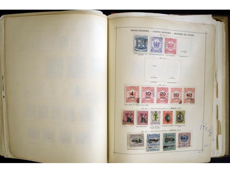 1870/1980, interessante Partie mit Teilsammlungen und Doubletten, Schwerpunkt Asien mit Thailand, China, Pakistan, Japan und 