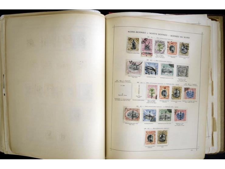 1870/1980, interessante Partie mit Teilsammlungen und Doubletten, Schwerpunkt Asien mit Thailand, China, Pakistan, Japan und 