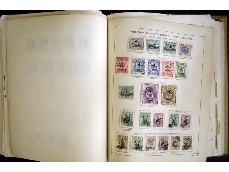 1870/1980, interessante Partie mit Teilsammlungen und Doubletten, Schwerpunkt Asien mit Thailand, China, Pakistan, Japan und 
