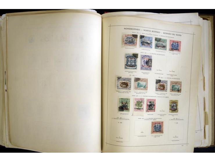 1870/1980, interessante Partie mit Teilsammlungen und Doubletten, Schwerpunkt Asien mit Thailand, China, Pakistan, Japan und 