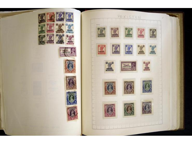 1870/1980, interessante Partie mit Teilsammlungen und Doubletten, Schwerpunkt Asien mit Thailand, China, Pakistan, Japan und 