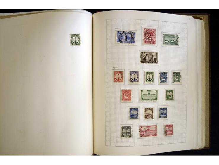 1870/1980, interessante Partie mit Teilsammlungen und Doubletten, Schwerpunkt Asien mit Thailand, China, Pakistan, Japan und 