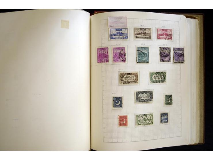 1870/1980, interessante Partie mit Teilsammlungen und Doubletten, Schwerpunkt Asien mit Thailand, China, Pakistan, Japan und 