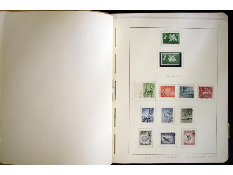 1870/1980, interessante Partie mit Teilsammlungen und Doubletten, Schwerpunkt Asien mit Thailand, China, Pakistan, Japan und 