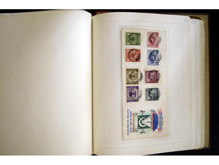 1870/1980, interessante Partie mit Teilsammlungen und Doubletten, Schwerpunkt Asien mit Thailand, China, Pakistan, Japan und 