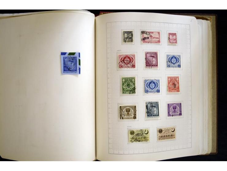 1870/1980, interessante Partie mit Teilsammlungen und Doubletten, Schwerpunkt Asien mit Thailand, China, Pakistan, Japan und 