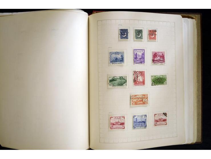 1870/1980, interessante Partie mit Teilsammlungen und Doubletten, Schwerpunkt Asien mit Thailand, China, Pakistan, Japan und 