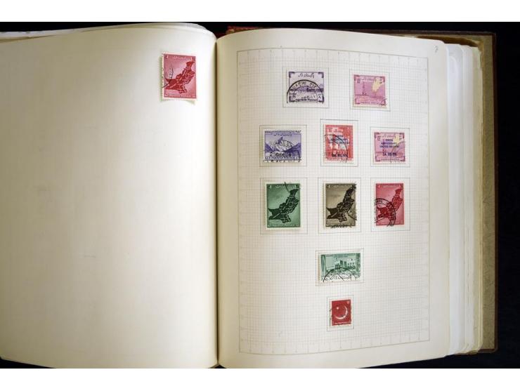 1870/1980, interessante Partie mit Teilsammlungen und Doubletten, Schwerpunkt Asien mit Thailand, China, Pakistan, Japan und 
