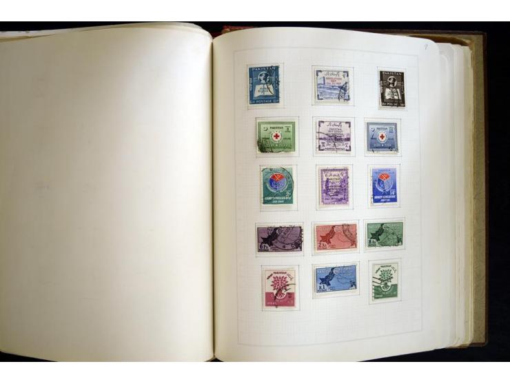 1870/1980, interessante Partie mit Teilsammlungen und Doubletten, Schwerpunkt Asien mit Thailand, China, Pakistan, Japan und 