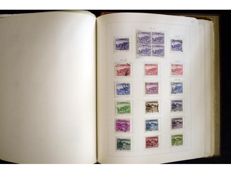1870/1980, interessante Partie mit Teilsammlungen und Doubletten, Schwerpunkt Asien mit Thailand, China, Pakistan, Japan und 