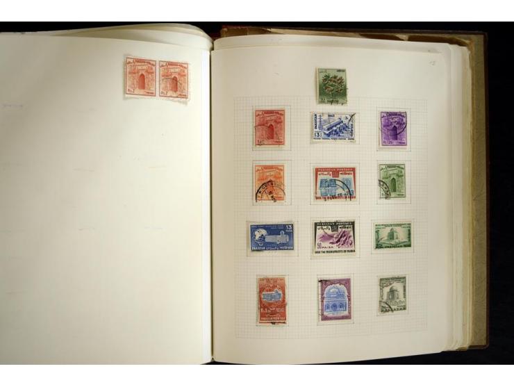 1870/1980, interessante Partie mit Teilsammlungen und Doubletten, Schwerpunkt Asien mit Thailand, China, Pakistan, Japan und 