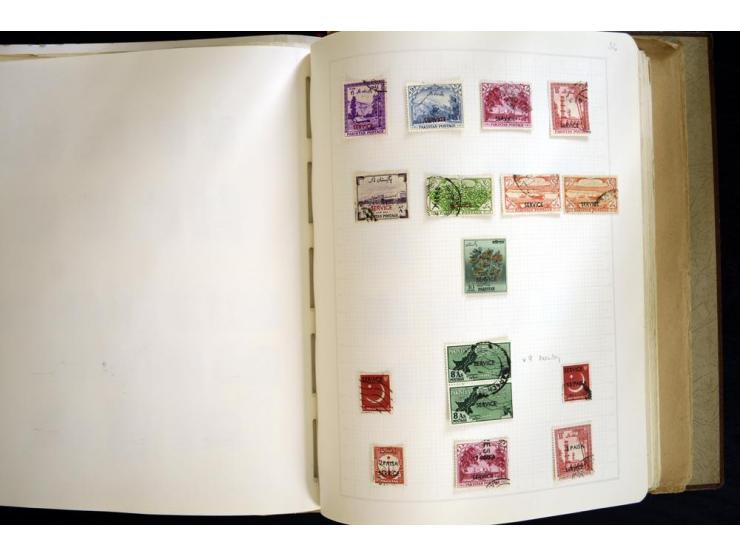 1870/1980, interessante Partie mit Teilsammlungen und Doubletten, Schwerpunkt Asien mit Thailand, China, Pakistan, Japan und 