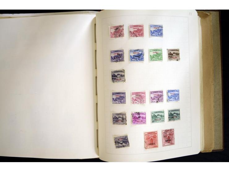 1870/1980, interessante Partie mit Teilsammlungen und Doubletten, Schwerpunkt Asien mit Thailand, China, Pakistan, Japan und 