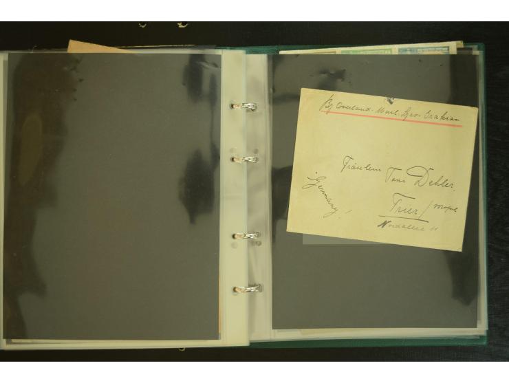 OVERLAND MAIL: 1902/33 (ca.), Sammlungsbestand von etwa 100 Briefen, meist aus dem Irak und Persien, dabei u.a. 16 Belege mit