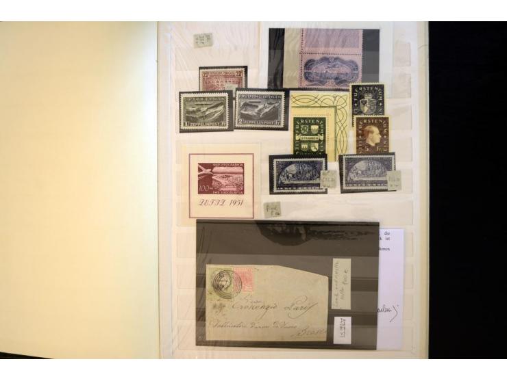 1850/1960, hochinteressante ungebrauchte/postfrische und gestempelte Partie, dabei u.a. Lombardei-Venetien Mi.-Nr. 3 in Misch