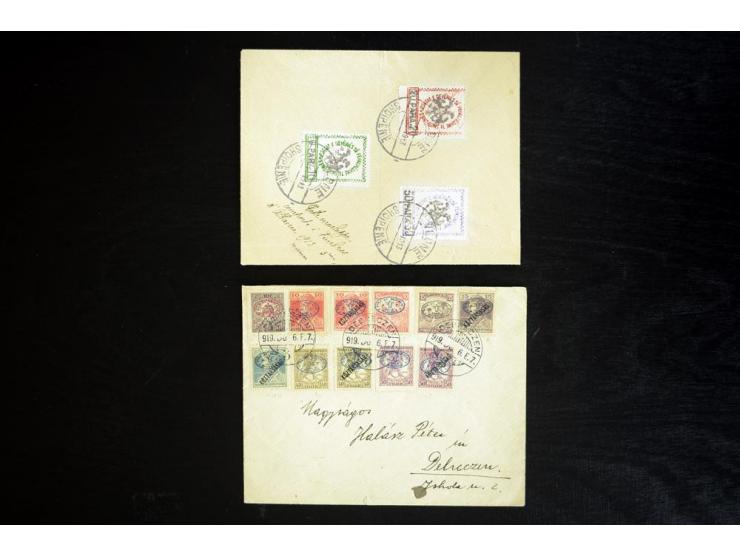 1851/75 (ca.), kleine Bartie Briefe und ein Briefstück, meist Frankreich (dabei Brief mit Nr. 1 und 5)