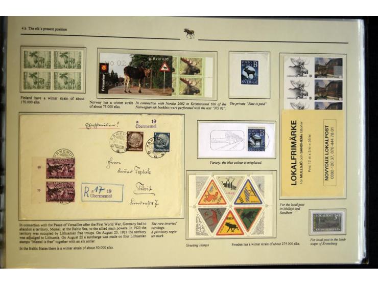 ELCHE: 1803/2002, sehr interessante umfangreiche Ausstellungssammlung, national mit Gold ausgezeichnet, aufgezogen auf 40 Sei