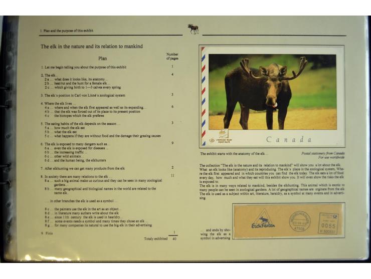 ELCHE: 1803/2002, sehr interessante umfangreiche Ausstellungssammlung, national mit Gold ausgezeichnet, aufgezogen auf 40 Sei